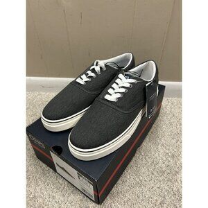 Chaps Canvas Shoes Men's Size 8.5 M Charcoal Gray New‎ in Box